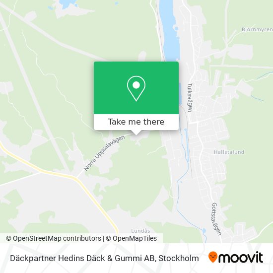 Däckpartner Hedins Däck & Gummi AB map