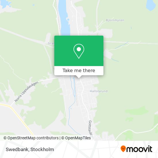 Swedbank map