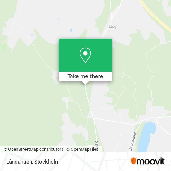 Långängen map