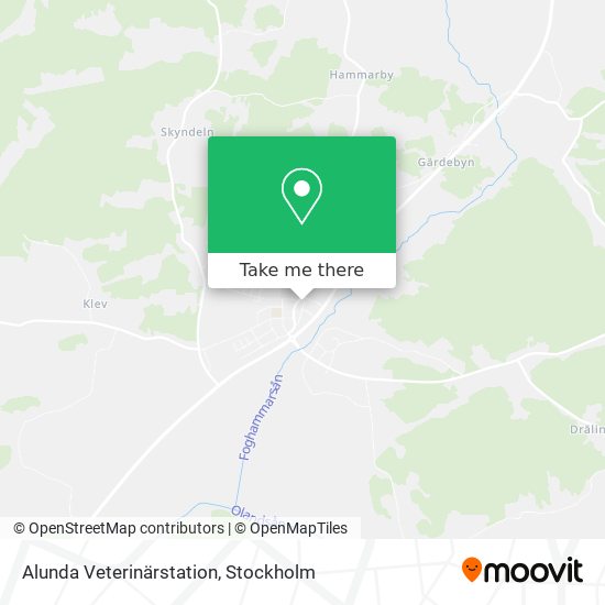 Alunda Veterinärstation map