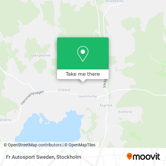 Fr Autosport Sweden map