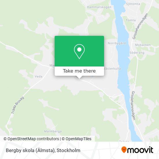 Bergby skola (Älmsta) map