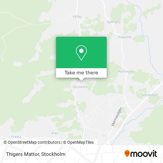 Thigers Mattor map