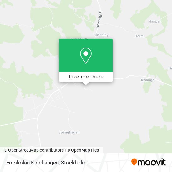 Förskolan Klockängen map