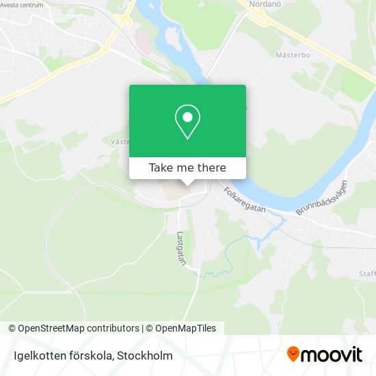 Igelkotten förskola map