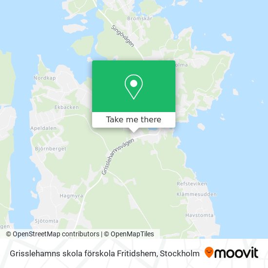 Grisslehamns skola förskola Fritidshem map