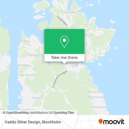 Vaddo Silver Design map