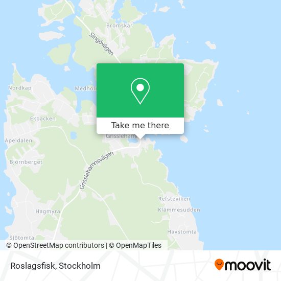 Roslagsfisk map
