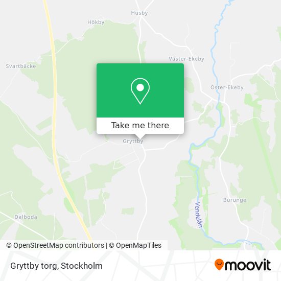 Gryttby torg map