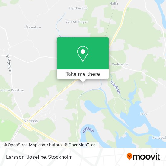 Larsson, Josefine map