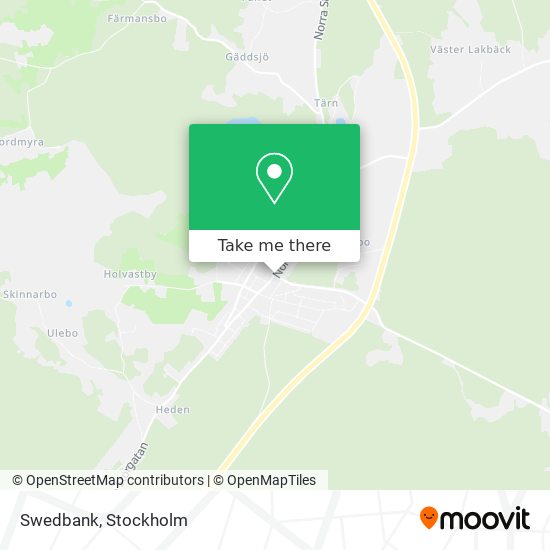 Swedbank map