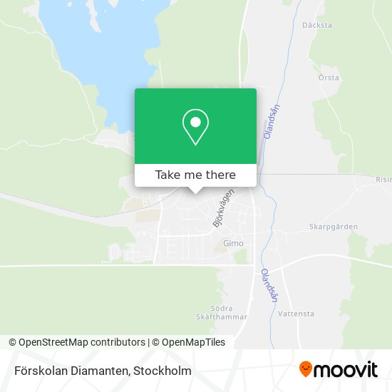 Förskolan Diamanten map