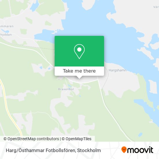 Harg/Östhammar Fotbollsfören map