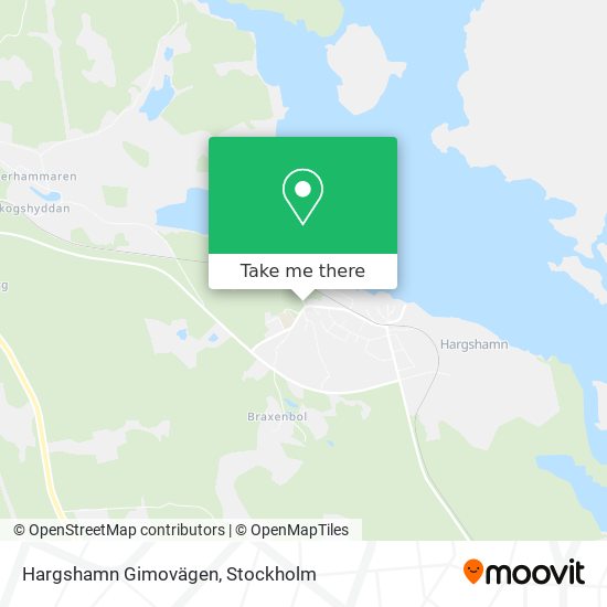 Hargshamn Gimovägen map