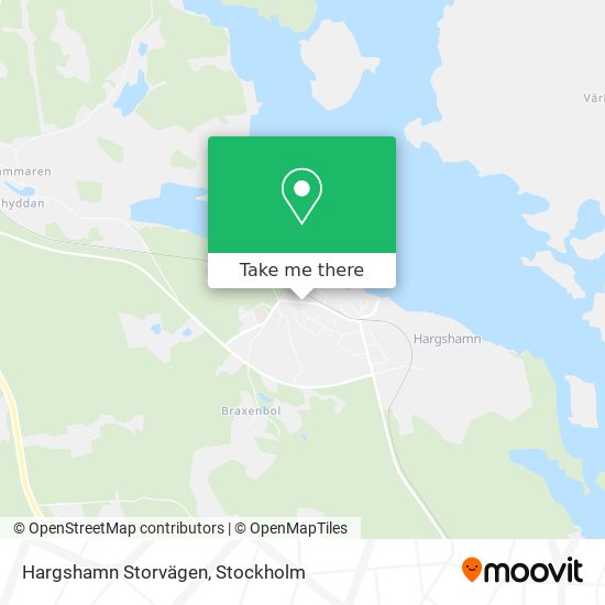 Hargshamn Storvägen map