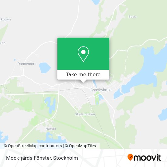 Mockfjärds Fönster map