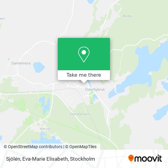 Sjölén, Eva-Marie Elisabeth map