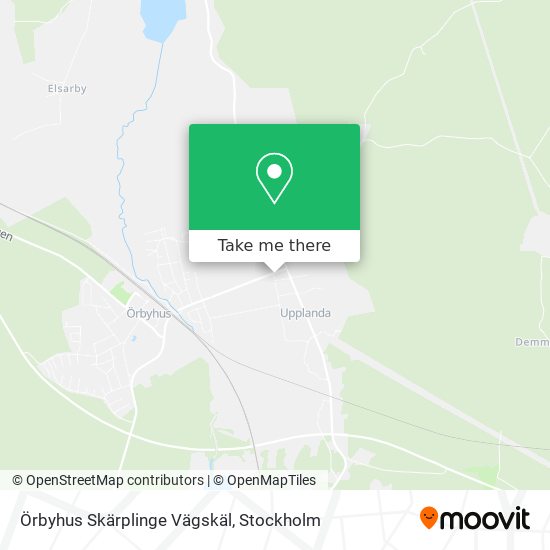 Örbyhus Skärplinge Vägskäl map