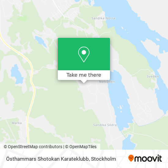 Östhammars Shotokan Karateklubb map