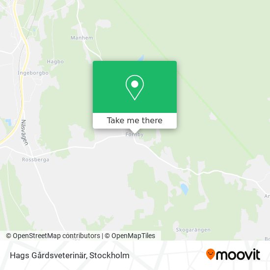 Hags Gårdsveterinär map