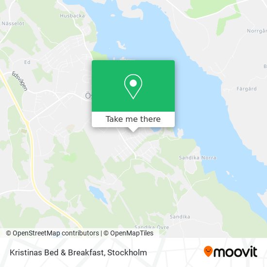 Kristinas Bed & Breakfast map