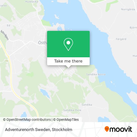 Adventurenorth Sweden map