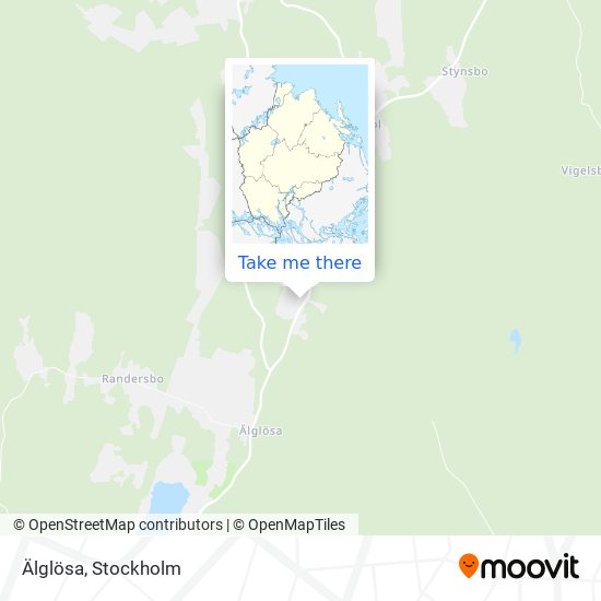 Älglösa map