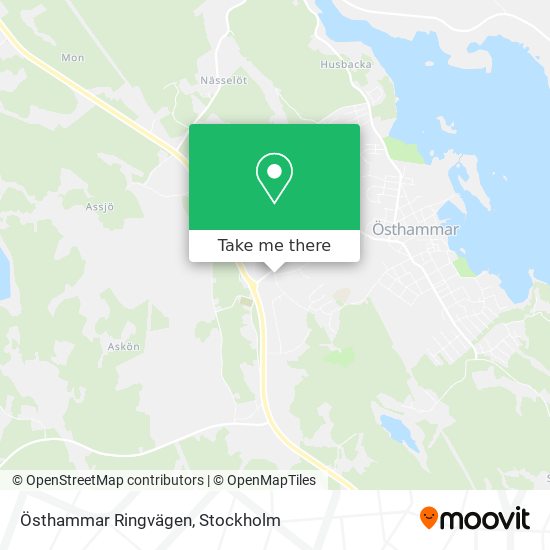 Östhammar Ringvägen map