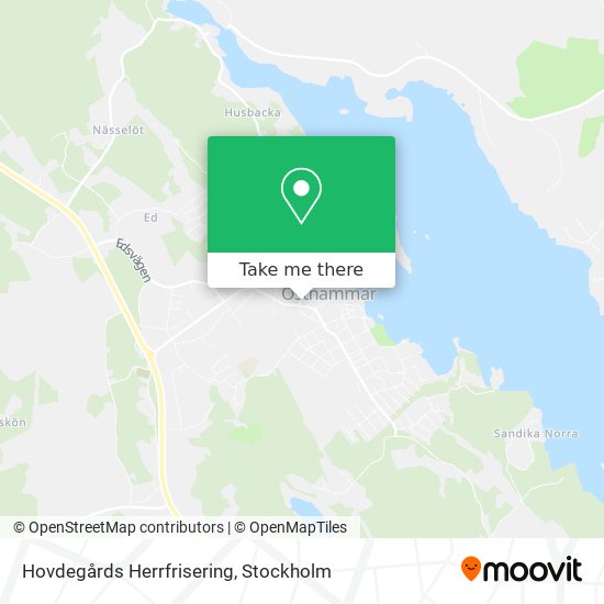 Hovdegårds Herrfrisering map