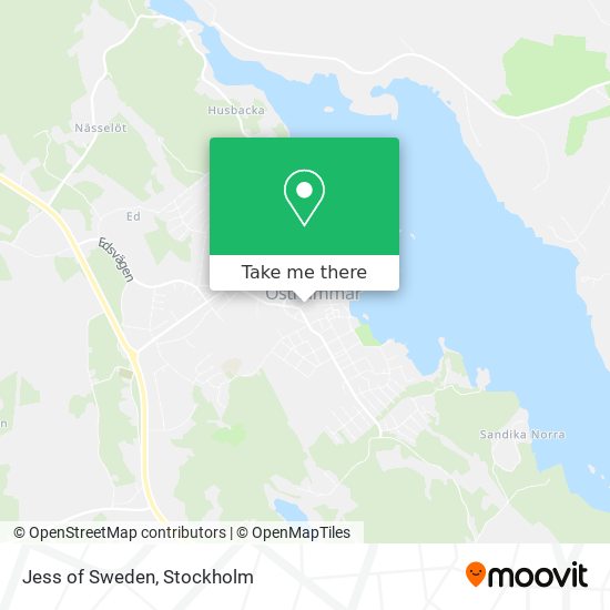Jess of Sweden map
