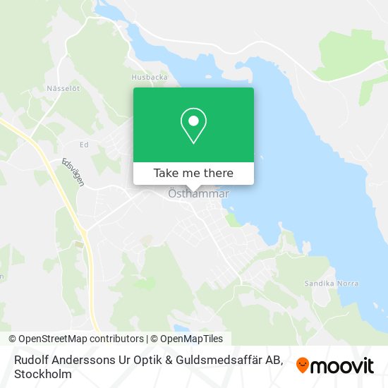 Rudolf Anderssons Ur Optik & Guldsmedsaffär AB map