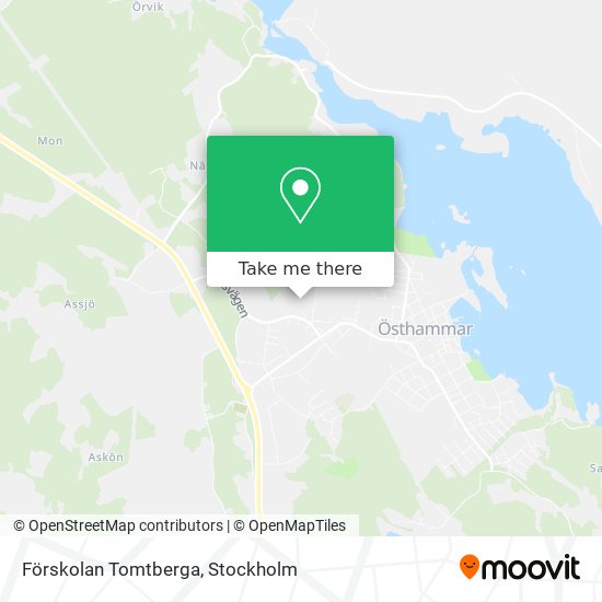 Förskolan Tomtberga map