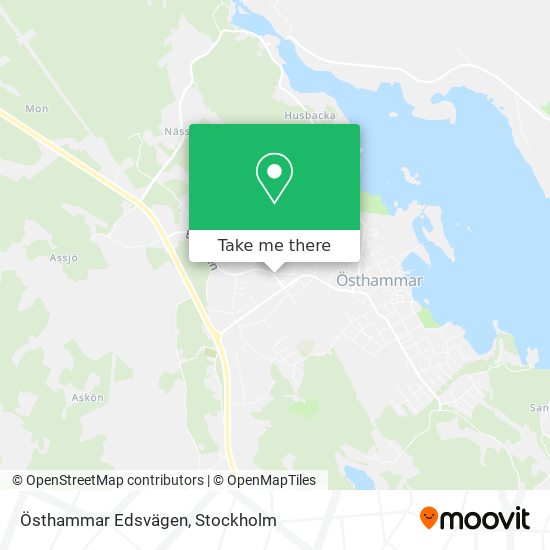 Östhammar Edsvägen map