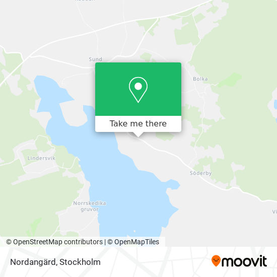 Nordangärd map