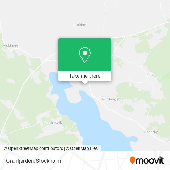 Granfjärden map