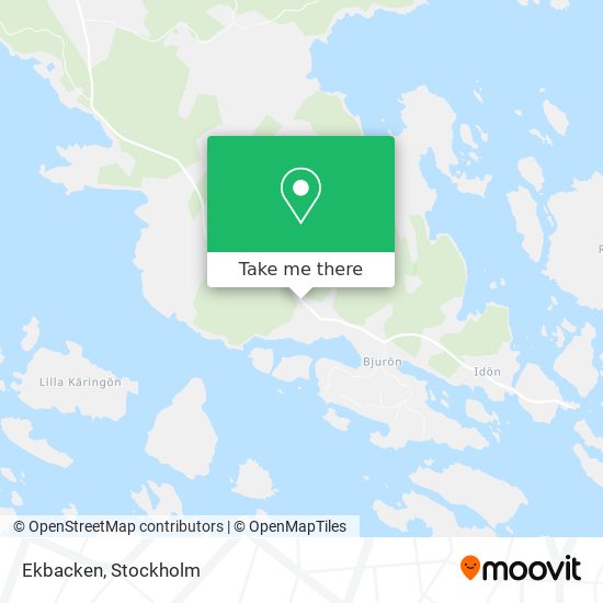 Ekbacken map