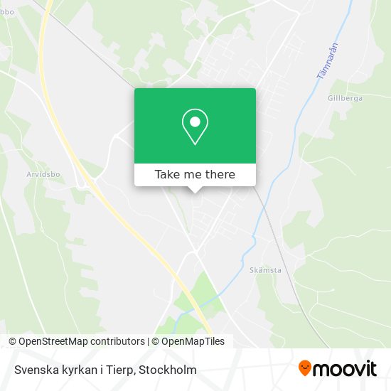 Svenska kyrkan i Tierp map