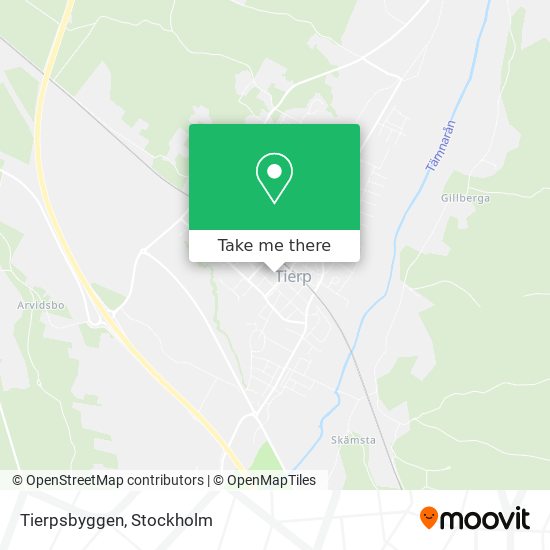 Tierpsbyggen map