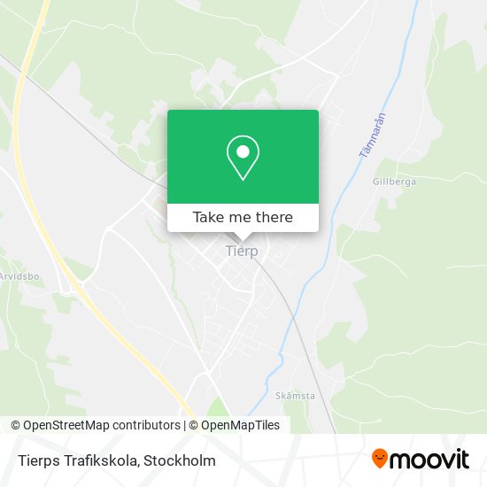 Tierps Trafikskola map