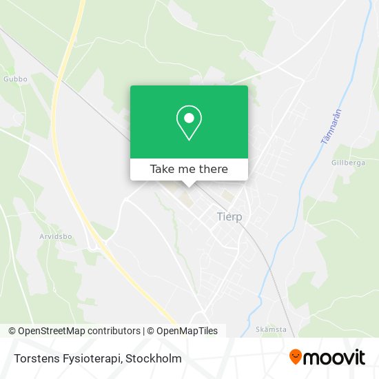 Torstens Fysioterapi map