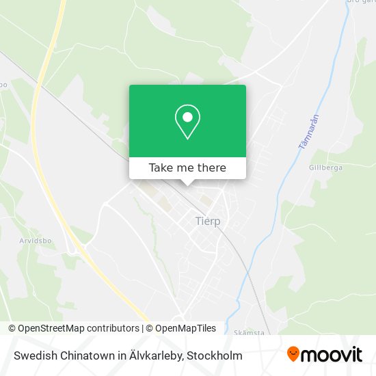 Swedish Chinatown in Älvkarleby map