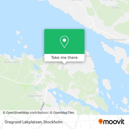 Öregrund Lekplatsen map