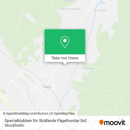 Specialklubben för Skällande Fågelhundar-Ssf map