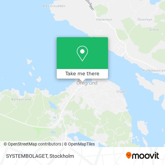 SYSTEMBOLAGET map