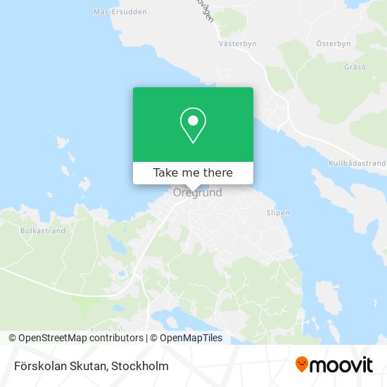 Förskolan Skutan map