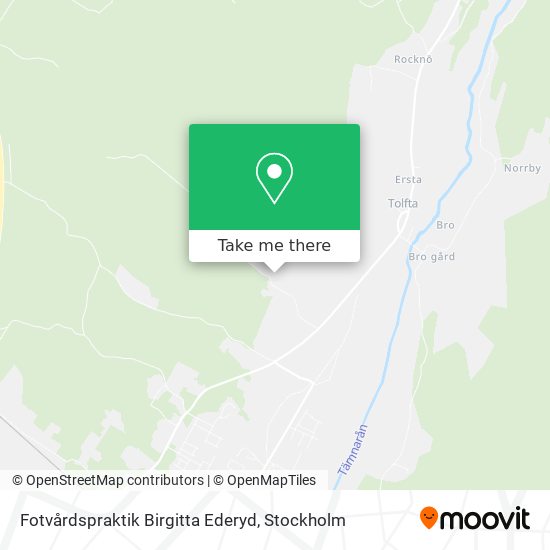 Fotvårdspraktik Birgitta Ederyd map