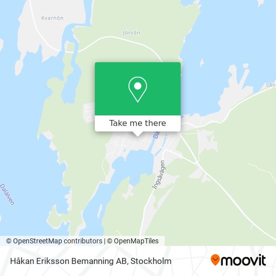 Håkan Eriksson Bemanning AB map