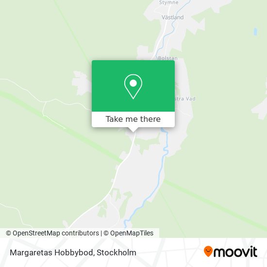 Margaretas Hobbybod map