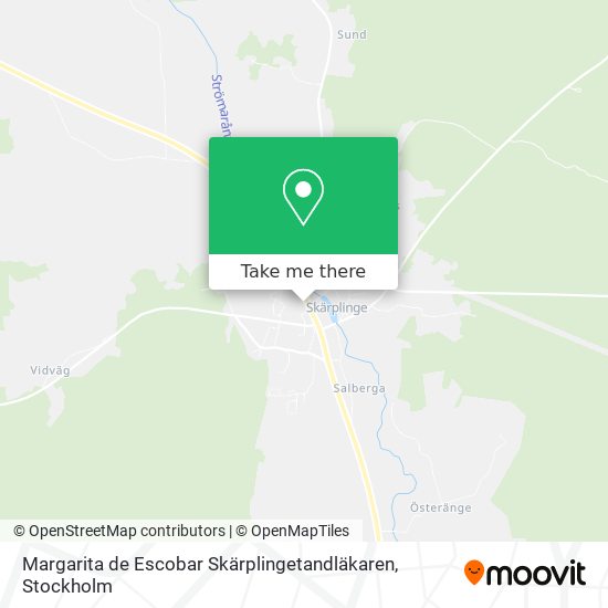 Margarita de Escobar Skärplingetandläkaren map