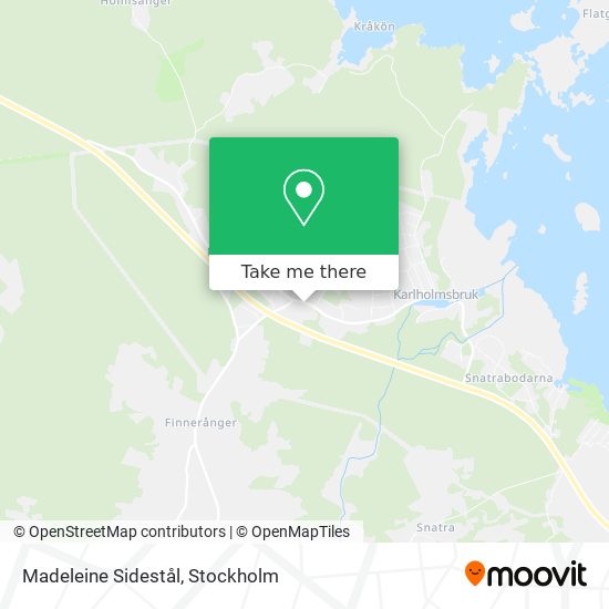 Madeleine Sidestål map